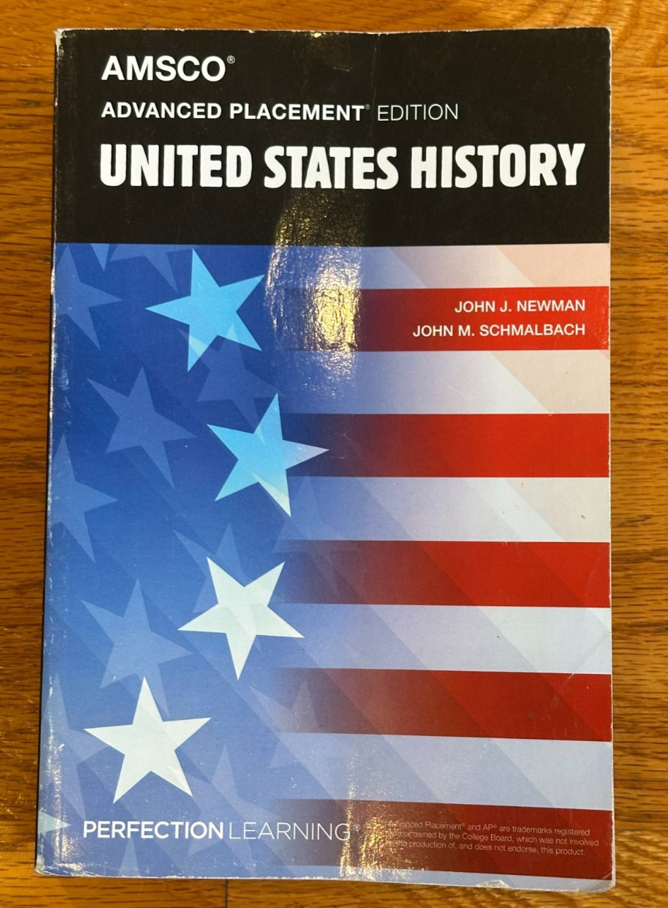 AMSCO Advanced Placement AP Edition United States History Textbook USED