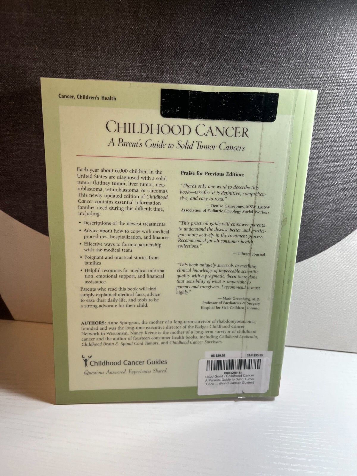 Childhood Cancer: A Parent’s Guide to Solid Tumor Cancers