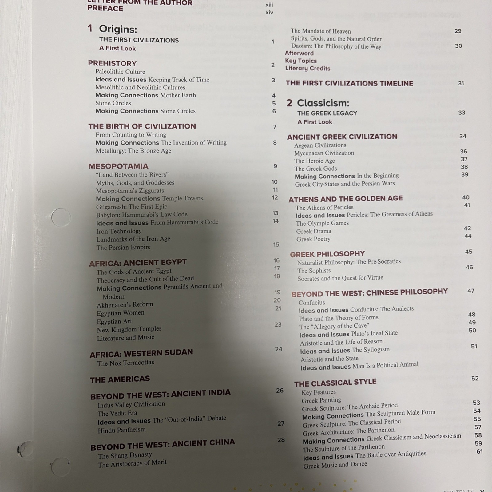 Landmarks in Humanities 5th Edition Gloria K Fiero Loose Leaf Textbook