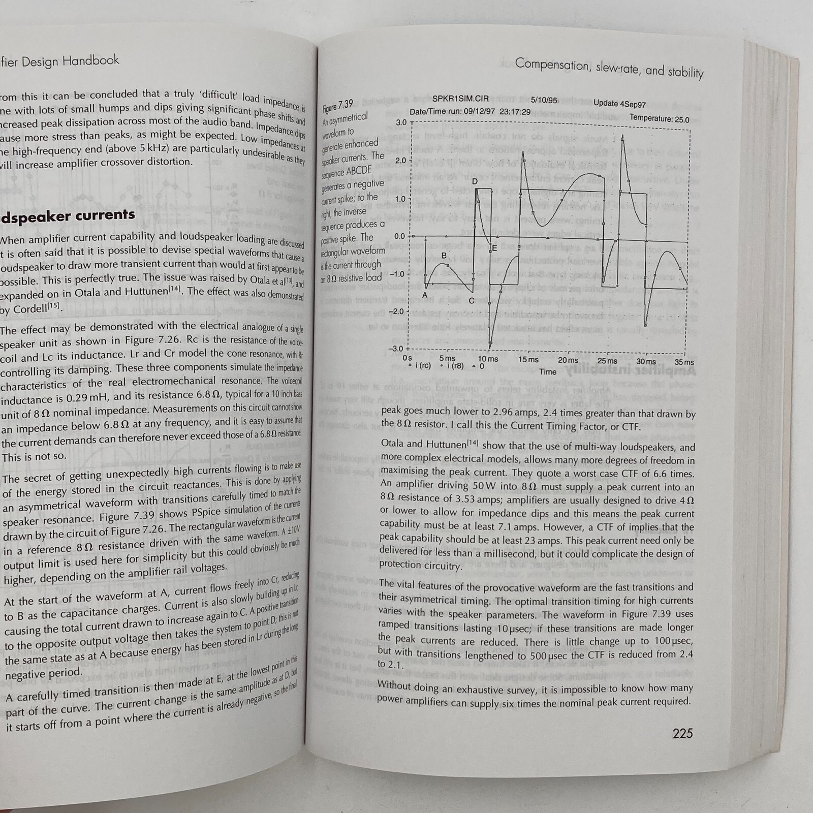 Audio Power Amplifier Design Handbook Fourth Edition by Douglas Self 2006 GC