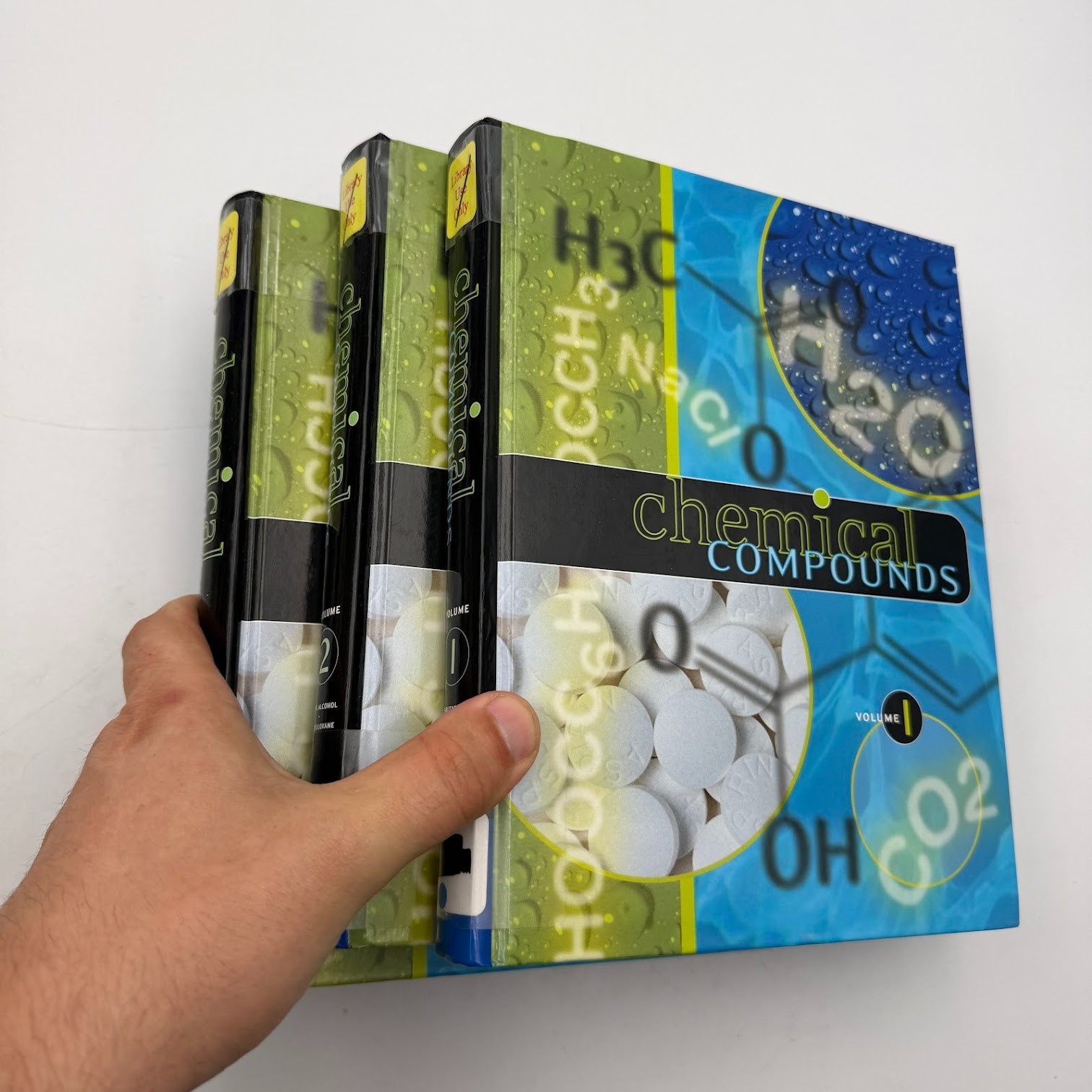Chemical Compounds Series Complete Set Vol. 1-3 by Jayne Weisblatt HC Homeschool