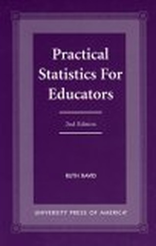 Practical Statistics for Educators, Ravid, Ruth