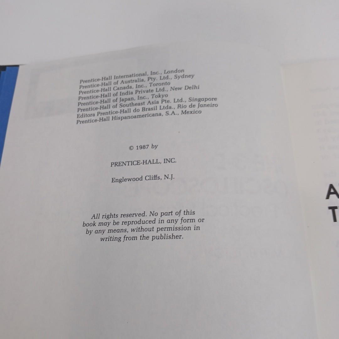 The 3-D Oscilloscope: A Practical Manual and Guide By Homer B. Tilton Hardcover
