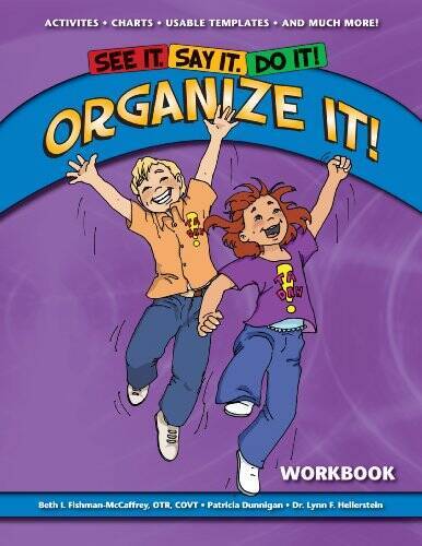 See It. Say It. Do It! ORGANIZE IT! Workbook – Staple Bound – GOOD
