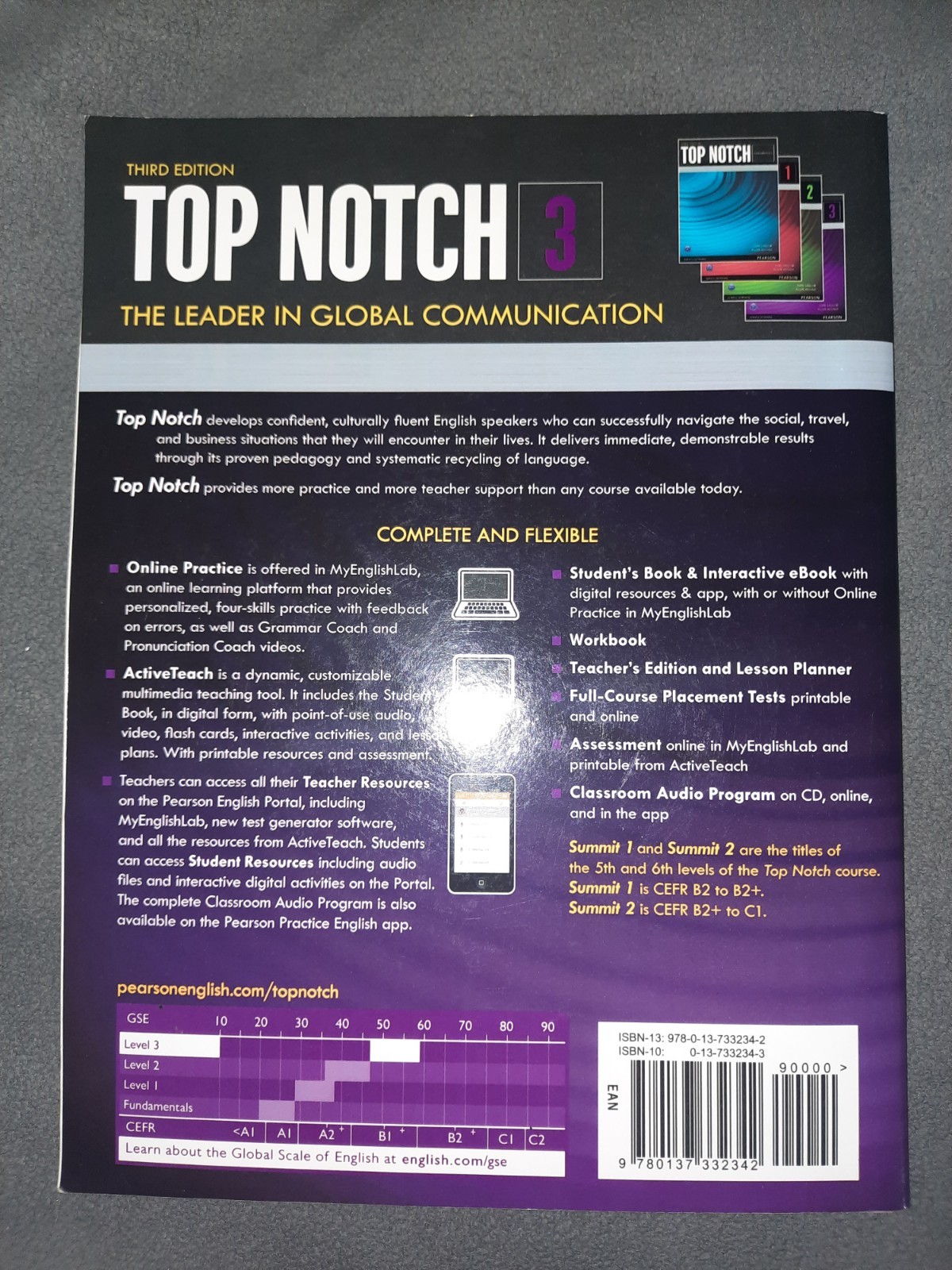 Top Notch Level 3 Student’s Book & Interactive eBook 3rd Ed Joan Saslow