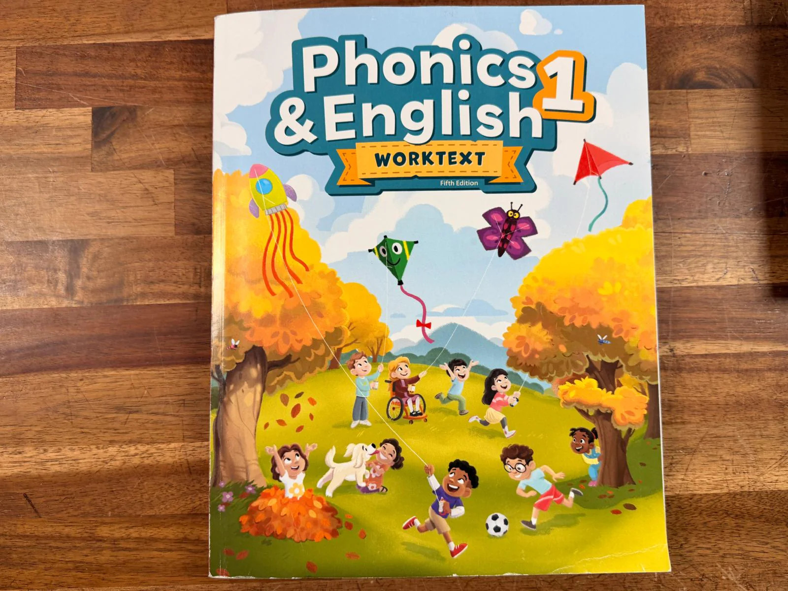 BJU Press Phonics & English 1 Worktext (5th Edition)