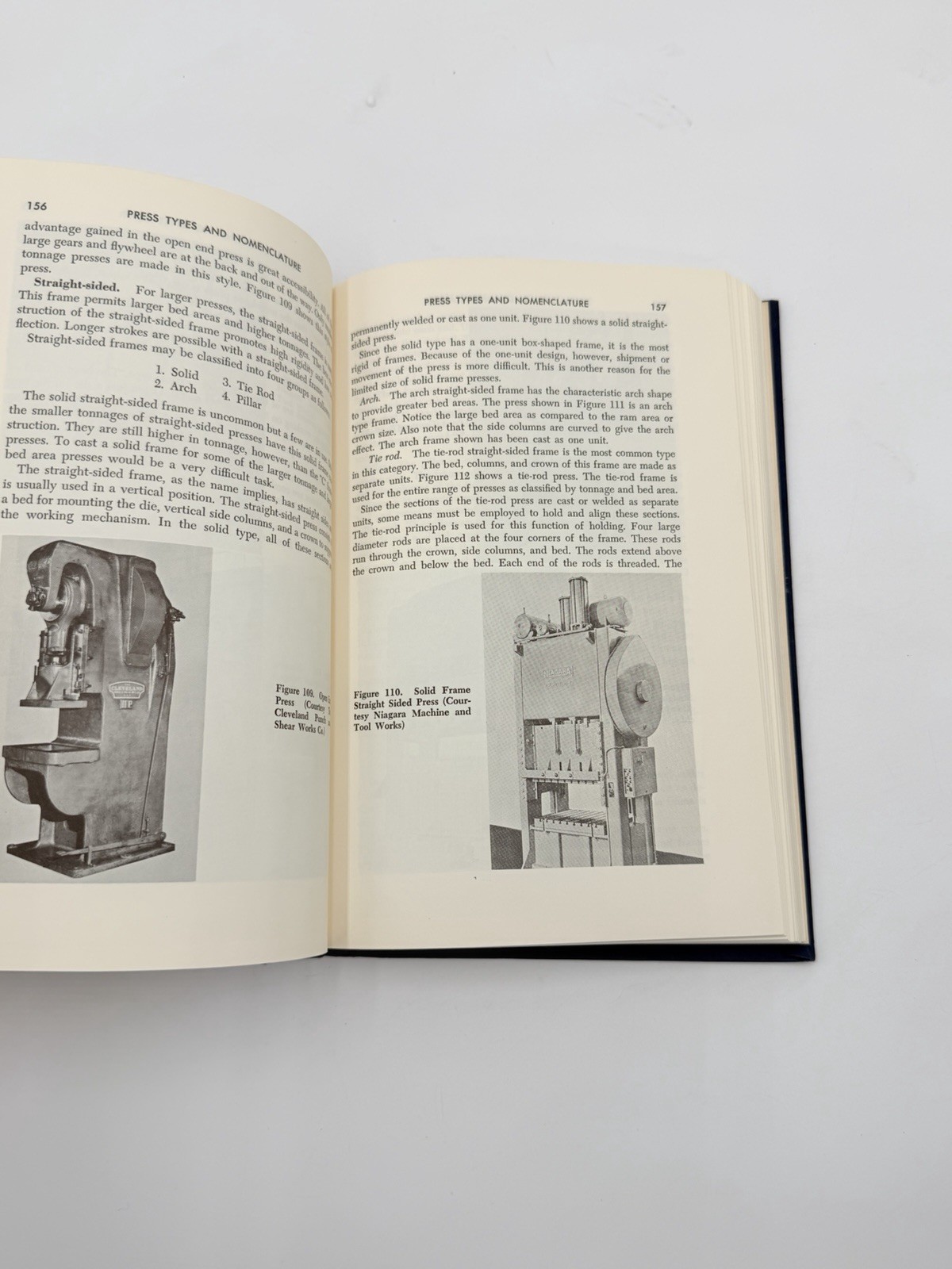 VTG 1958 Techniques of Press working Sheet Metal Textbook Eary Reed HC Prentice