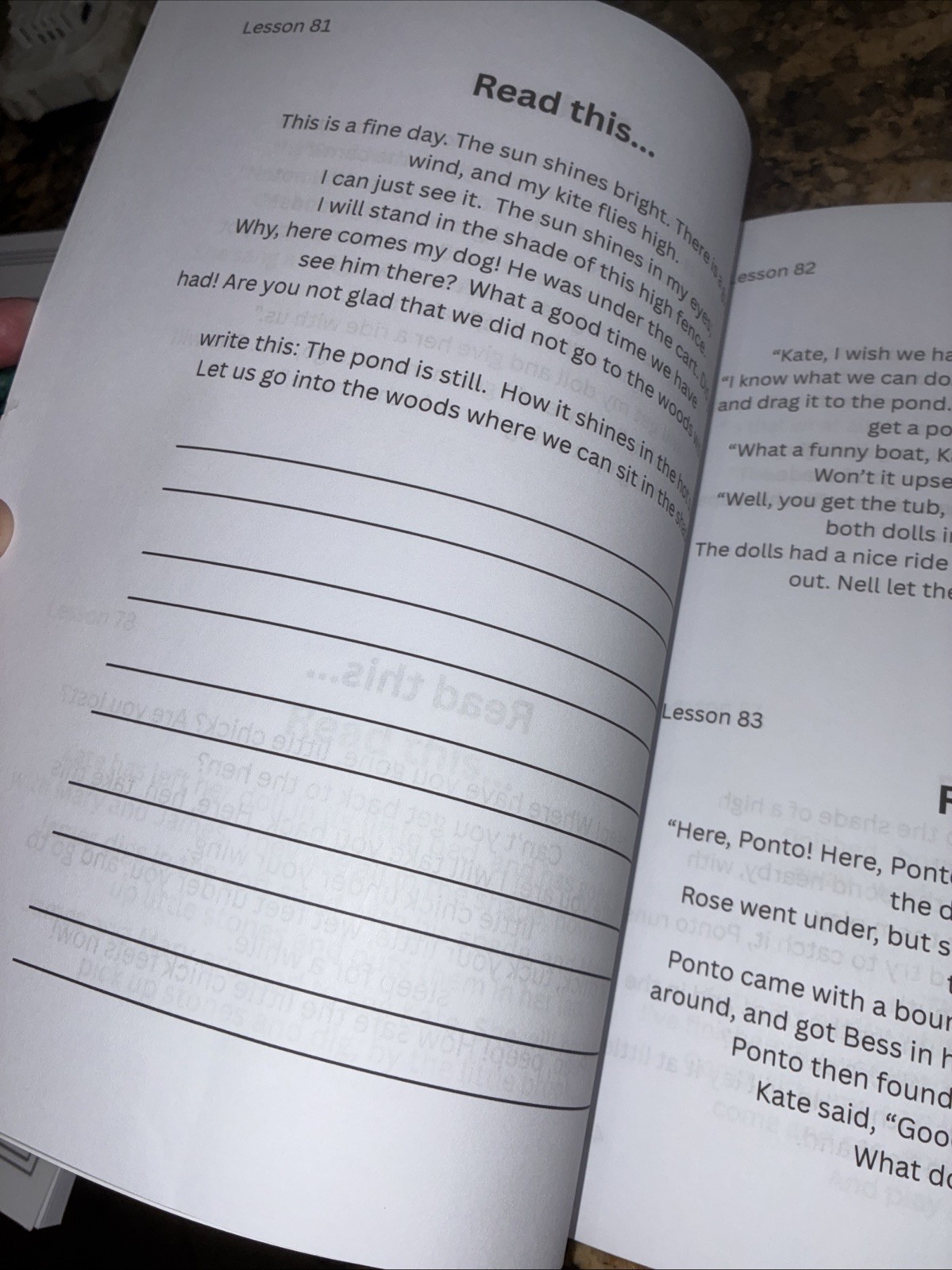 Kindergarten Sight Words Phonics Full year Lessons Workbook
