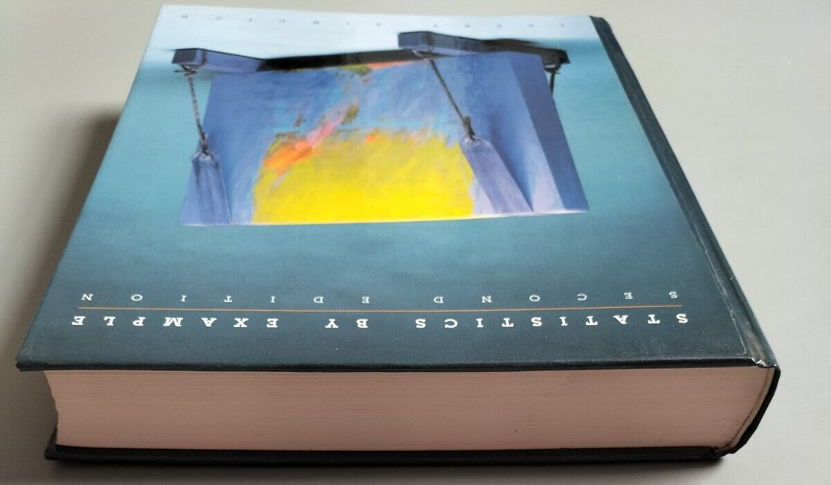 Statistics By Example Terry Sincich 1985 Second Edition Hardback