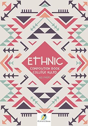 Ethnic Composition Book College Ruled 160 Pages