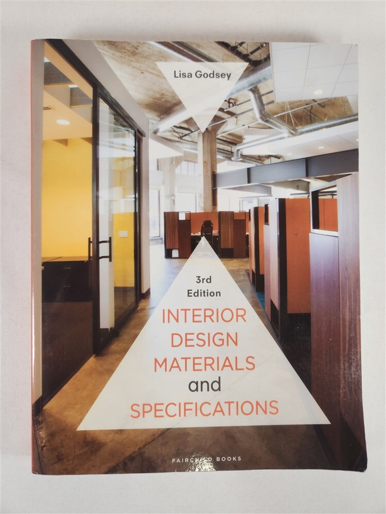 Interior Design Materials And Specifications 3rd Edition By Lisa Godsey 2020 PB