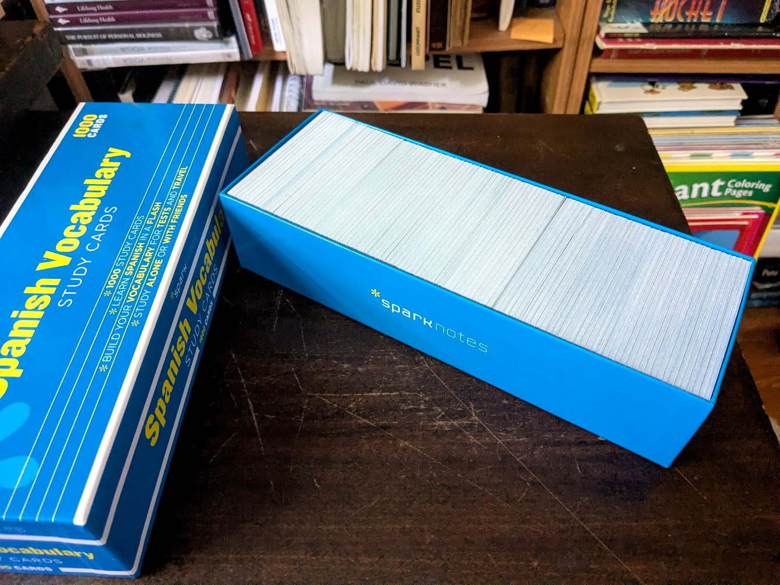 Sparknotes Spanish Vocabulary Study Cards Boxed Set of 1000 FAST SHIPPING