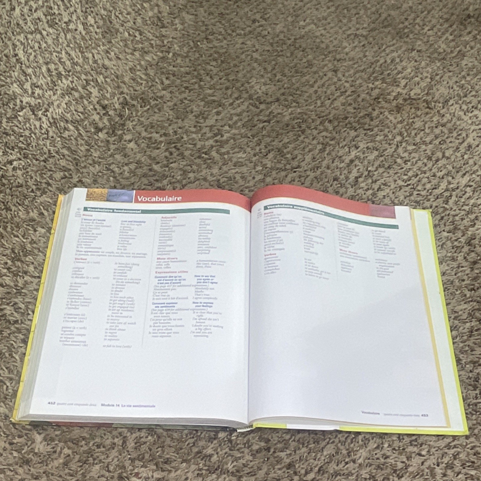 Motifs Fifth Edition by Jansma & Kassen Heinle Cengage French Textbook English