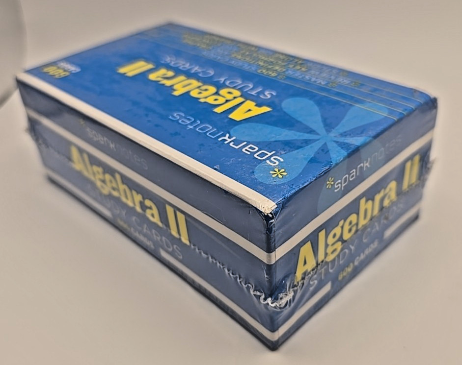 Algebra II SparkNotes Study Cards – Cards By SparkNotes – EUC