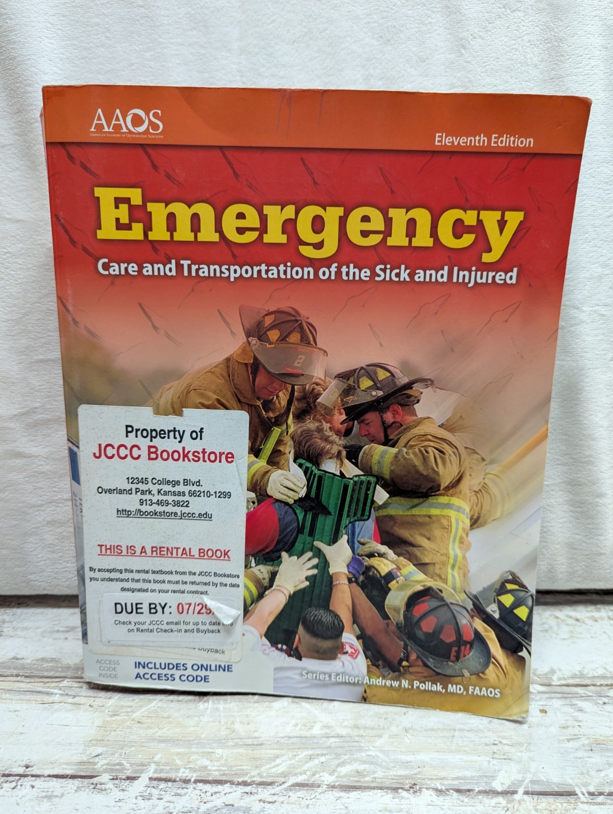 Emergency Care and Transportation of the Sick Injured Eleventh Edition AAOS READ