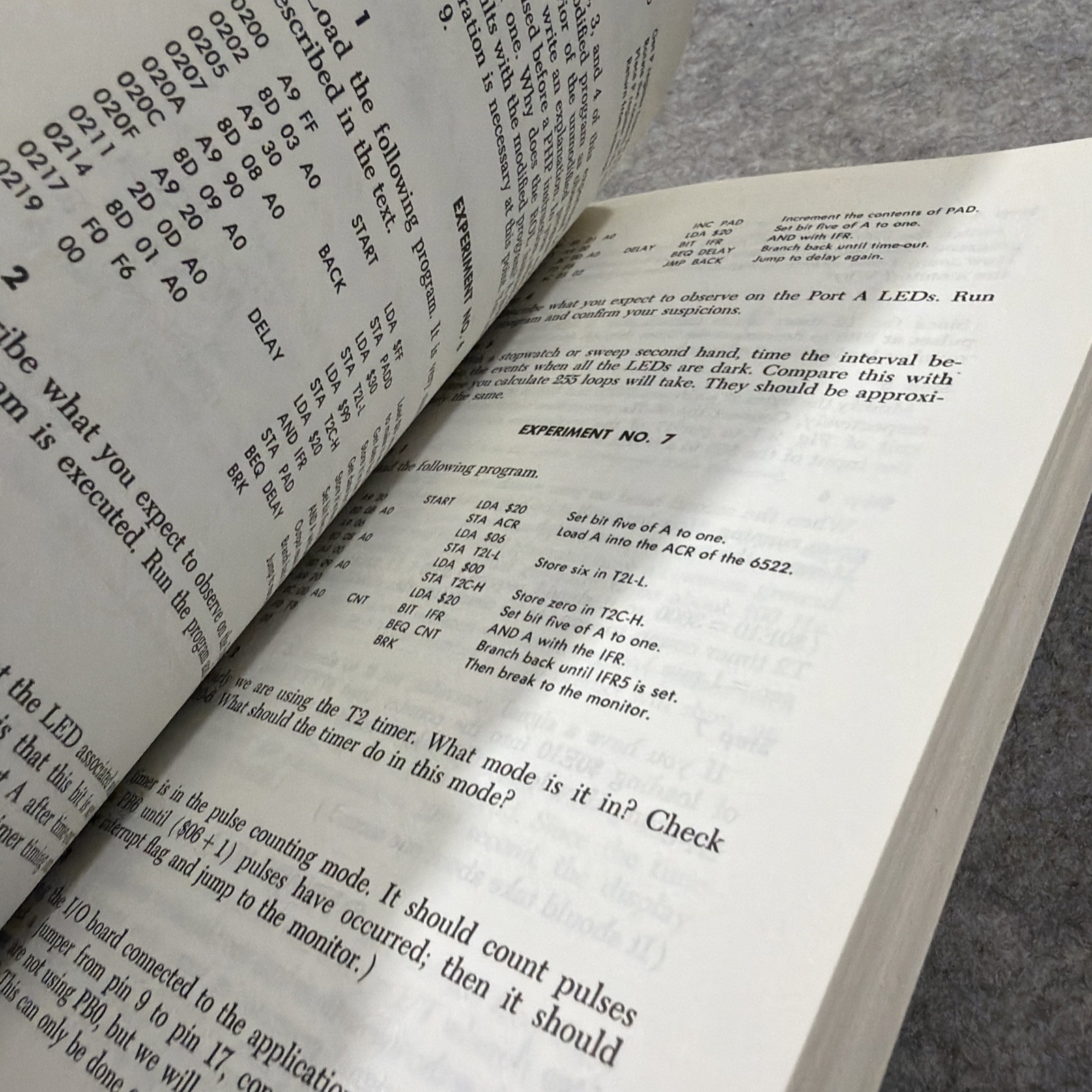 Programming & Interfacing the 6502 Marvin L De Jong 1st Edition 1981 Vintage