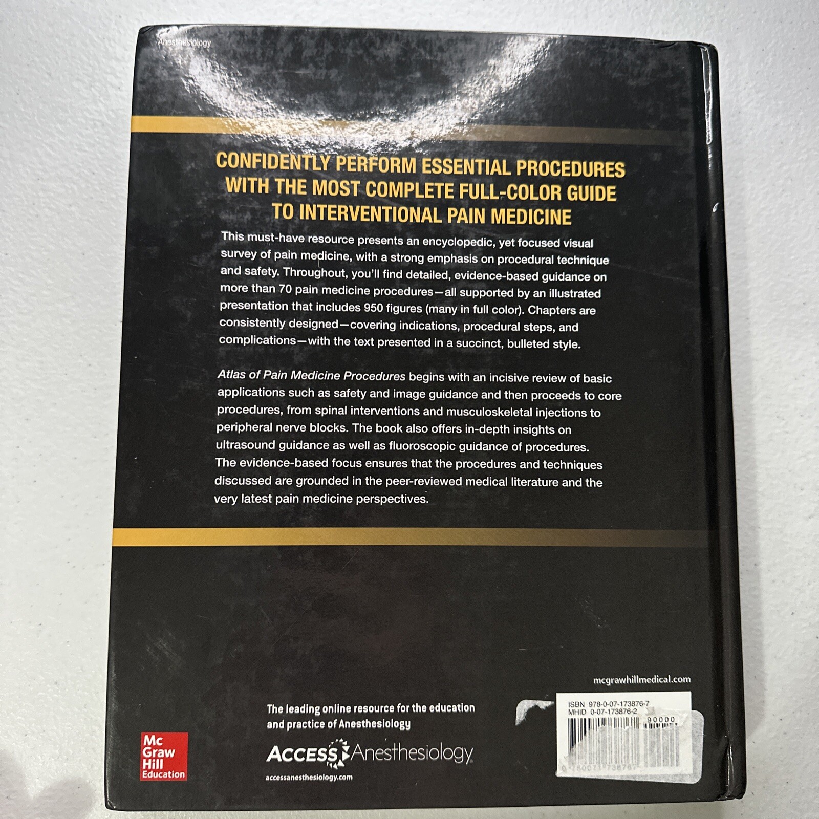 Atlas of Pain Medicine Procedures by Peter Staats and Sudhir Diwan (2014,…