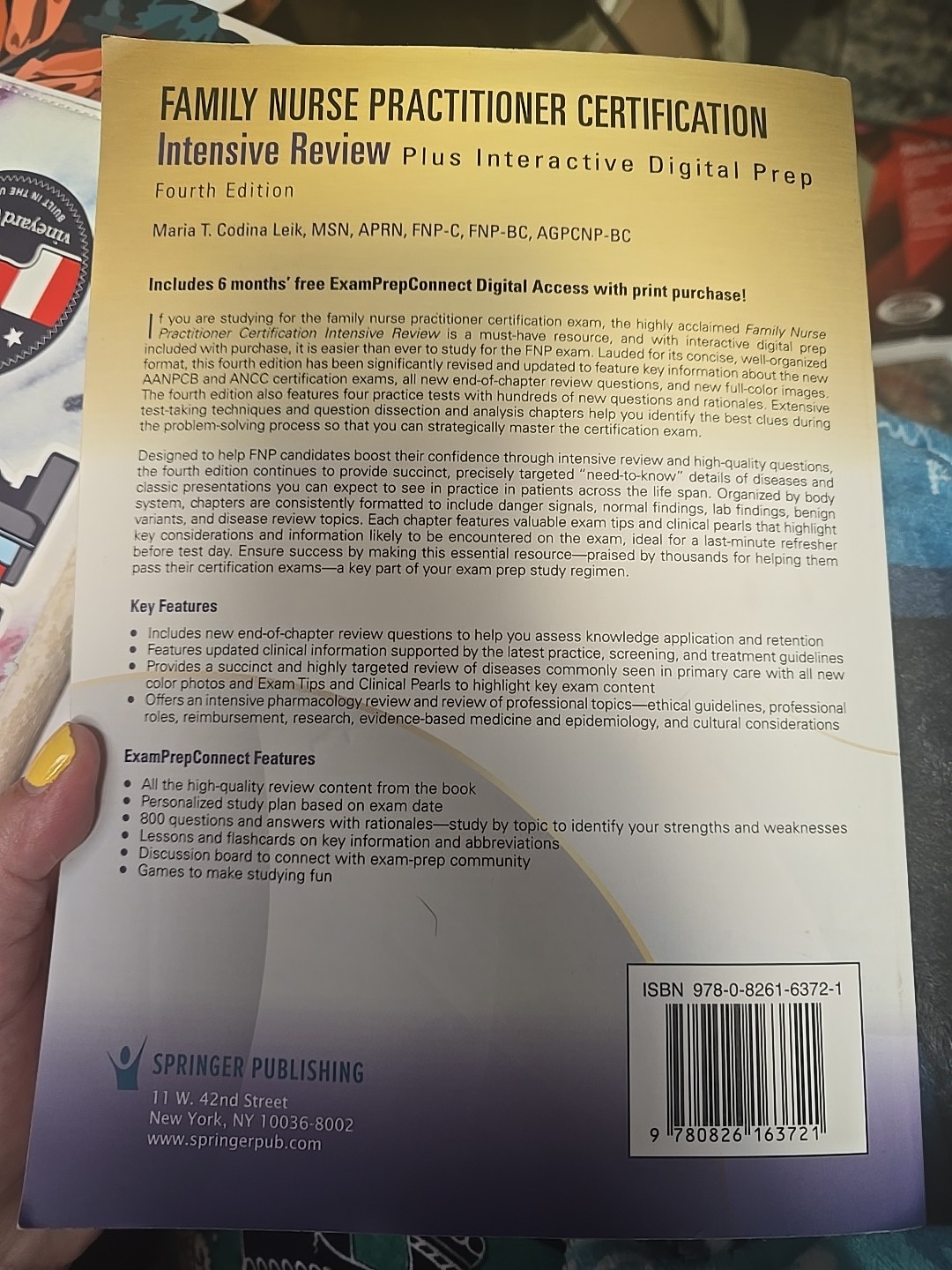 Family Nurse Practitioner Certification Intensive Review 4th Edition Maria Leik