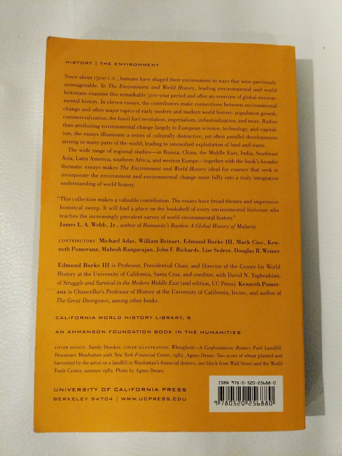 The Environment and World History (Paperback)