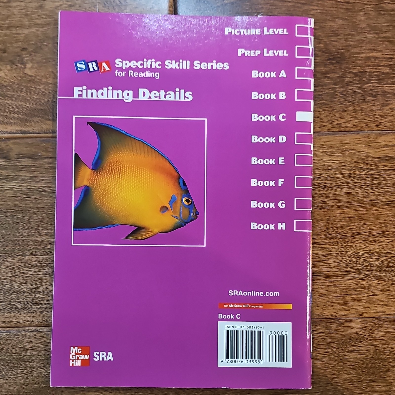 McGraw-Hill SRA Specific Skill Series for Reading Book C set 9 books Teacher