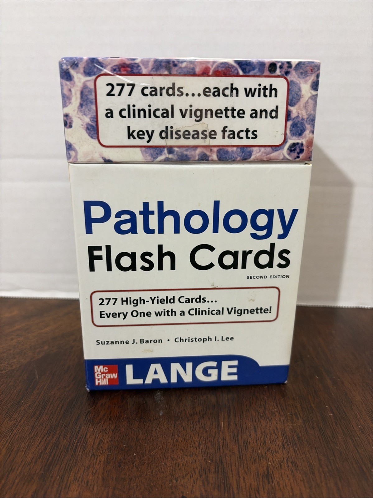Lange Pathology Flash Cards, Third Edition (LANGE FlashCards)