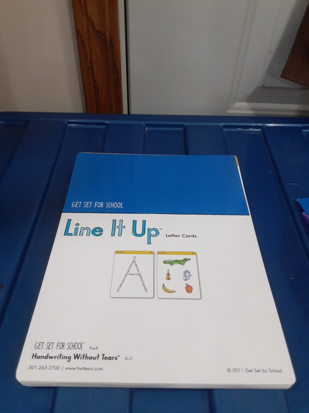 Line It Up Letter Cards, Get Set For School, Learning Without Tears, Box Set
