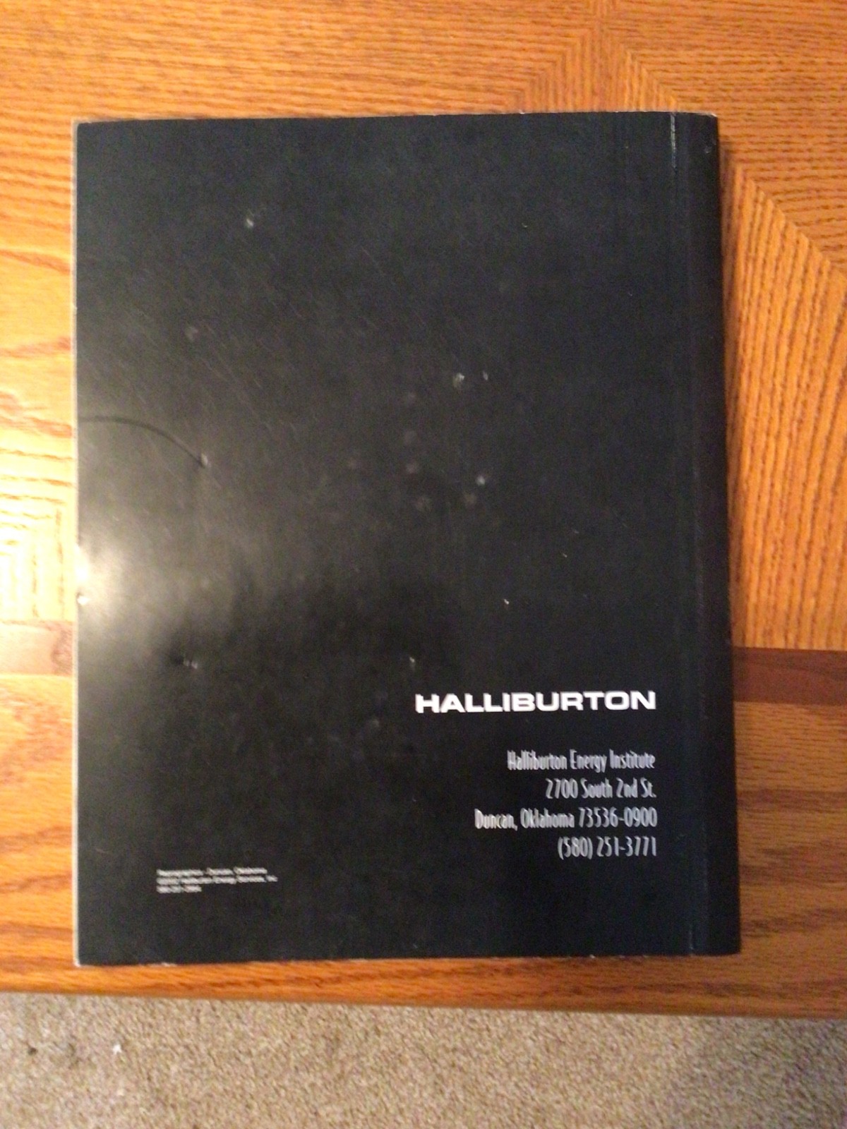 Halliburton Stimulation 1 Book Oilfield Workbook