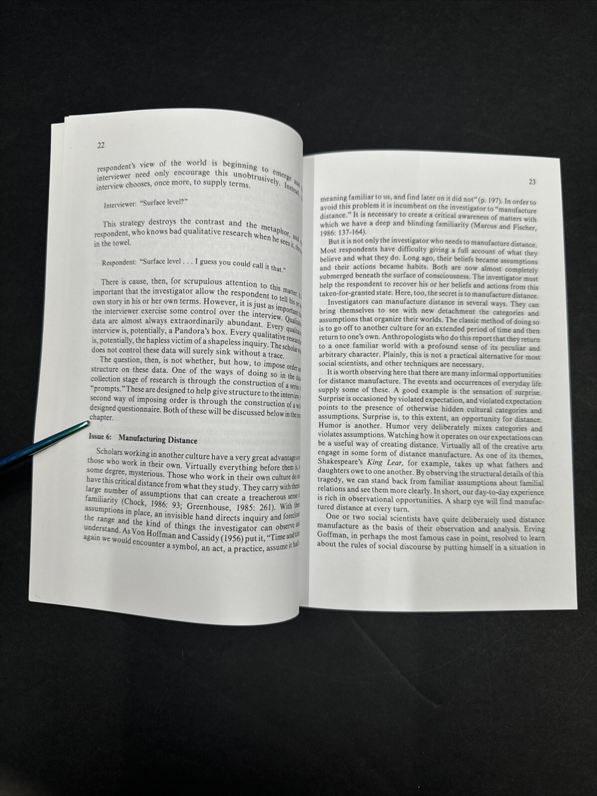 Qualitative Research Methods Long Interview by Grant McCracken (1988 Paperback)