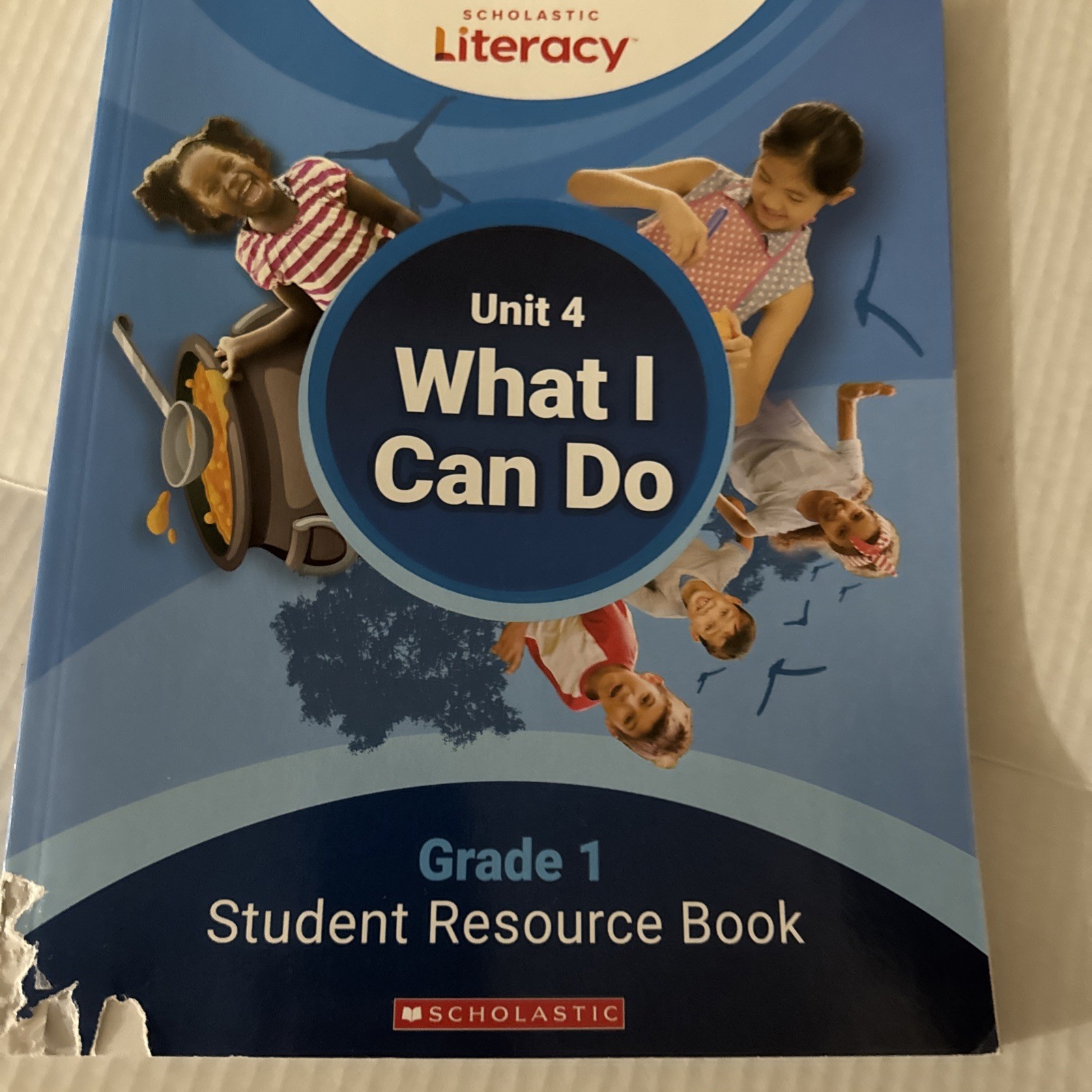 Scholastic Literacy Grade 1 Units 1-5 Student Resource Book Unused
