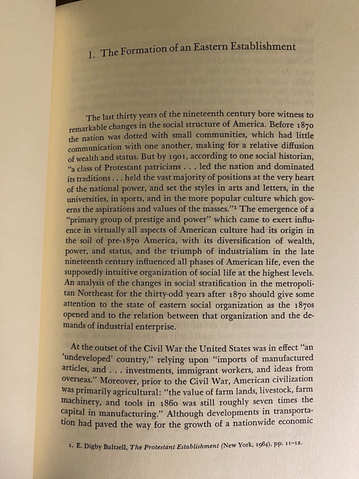 Eastern Establishment and the Western Experience: The West of Frederic