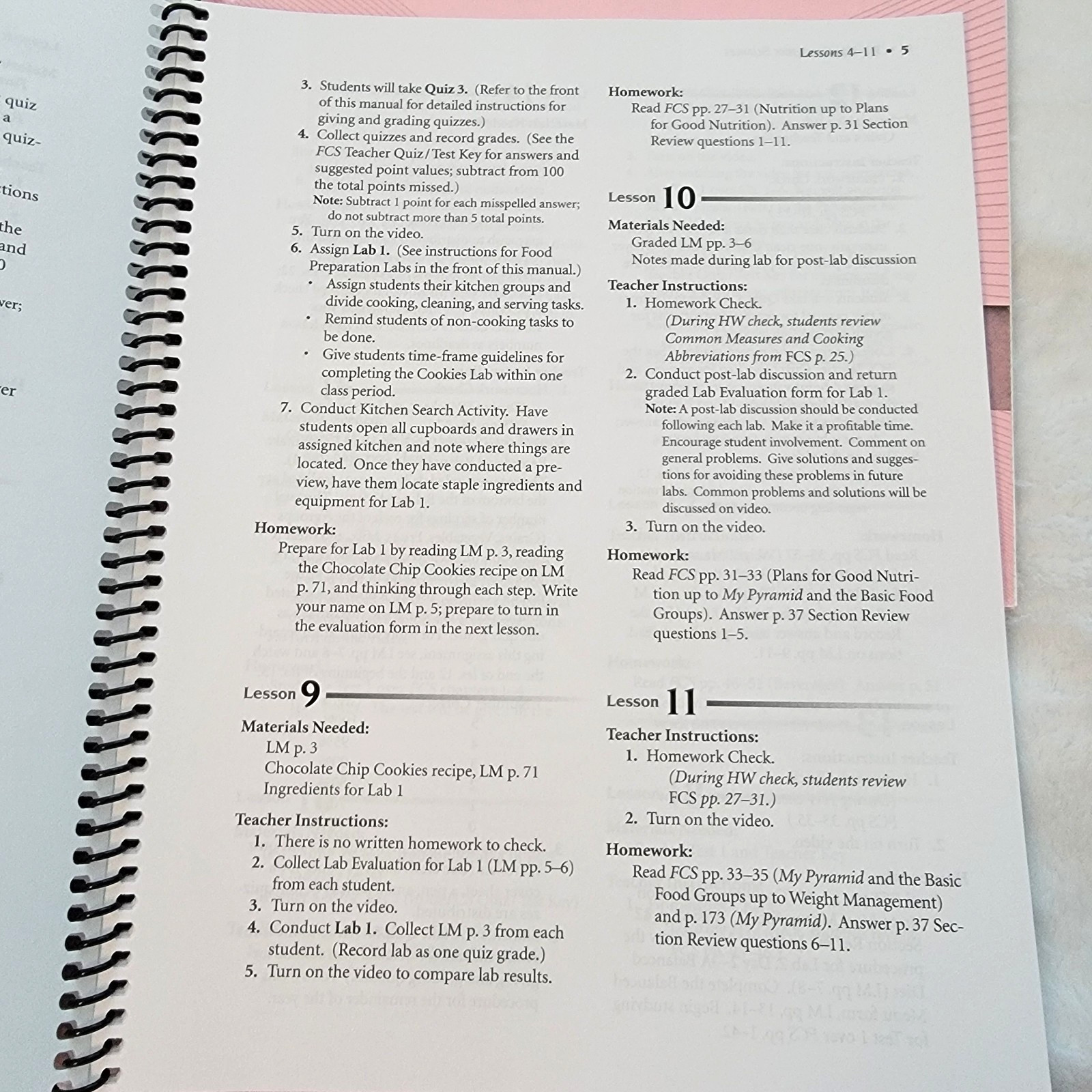 ABEKA Home Economics Family Consumer Sciences Textbook Curriculum Set–Cooking