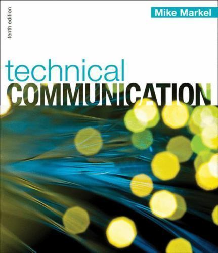 Technical Communication – 9780312679484, paperback, Mike Markel