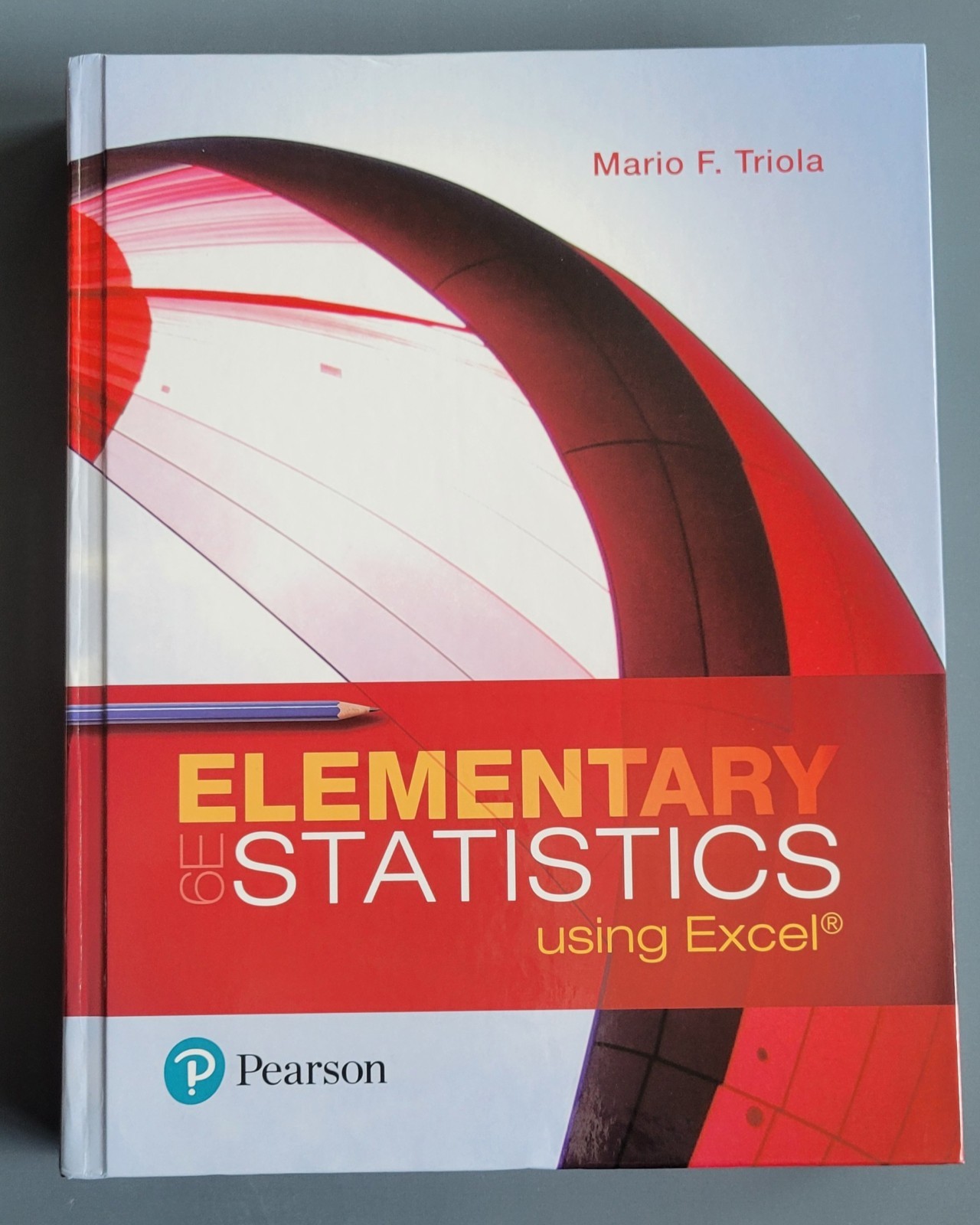 Elementary Statistics Using Excel by Mario Triola (2017, Hardcover)