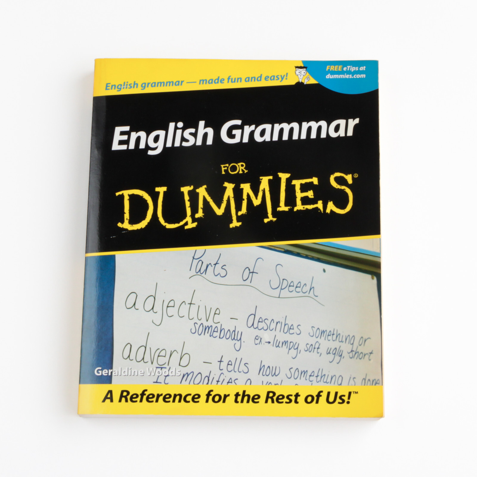 English Grammar For Dummies Geraldine Woods Paperback 2001