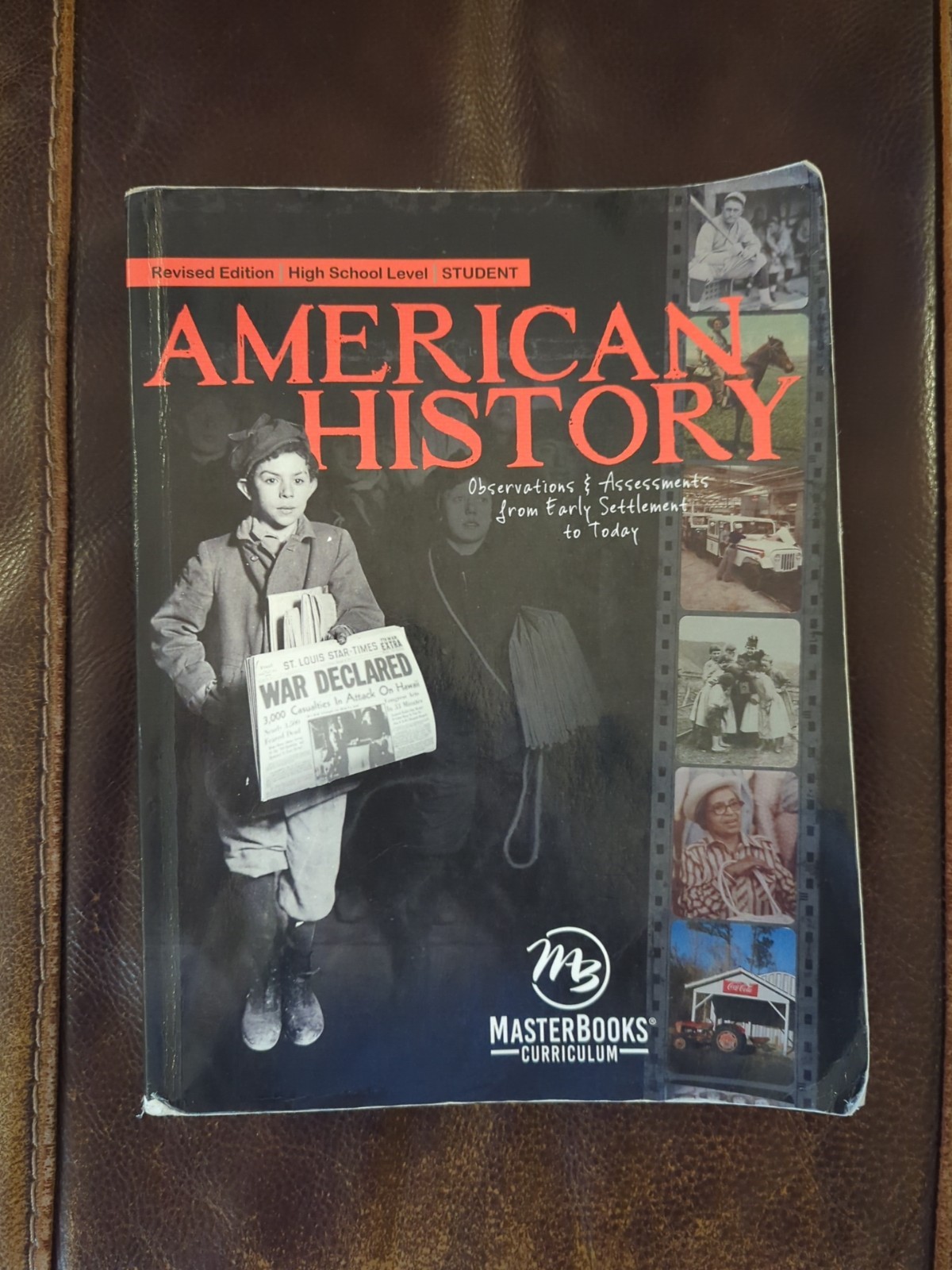 Master Books American History High School Level Student Text – Revised Edition