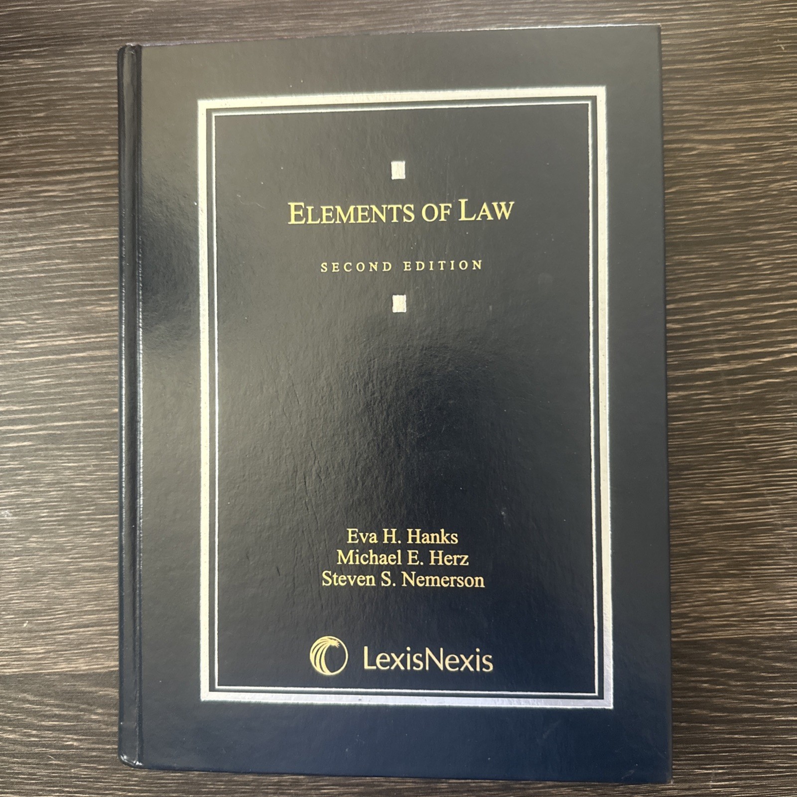 Elements of Law 2nd Ed Hanks Herz Nemerson LexisNexis Hardcover