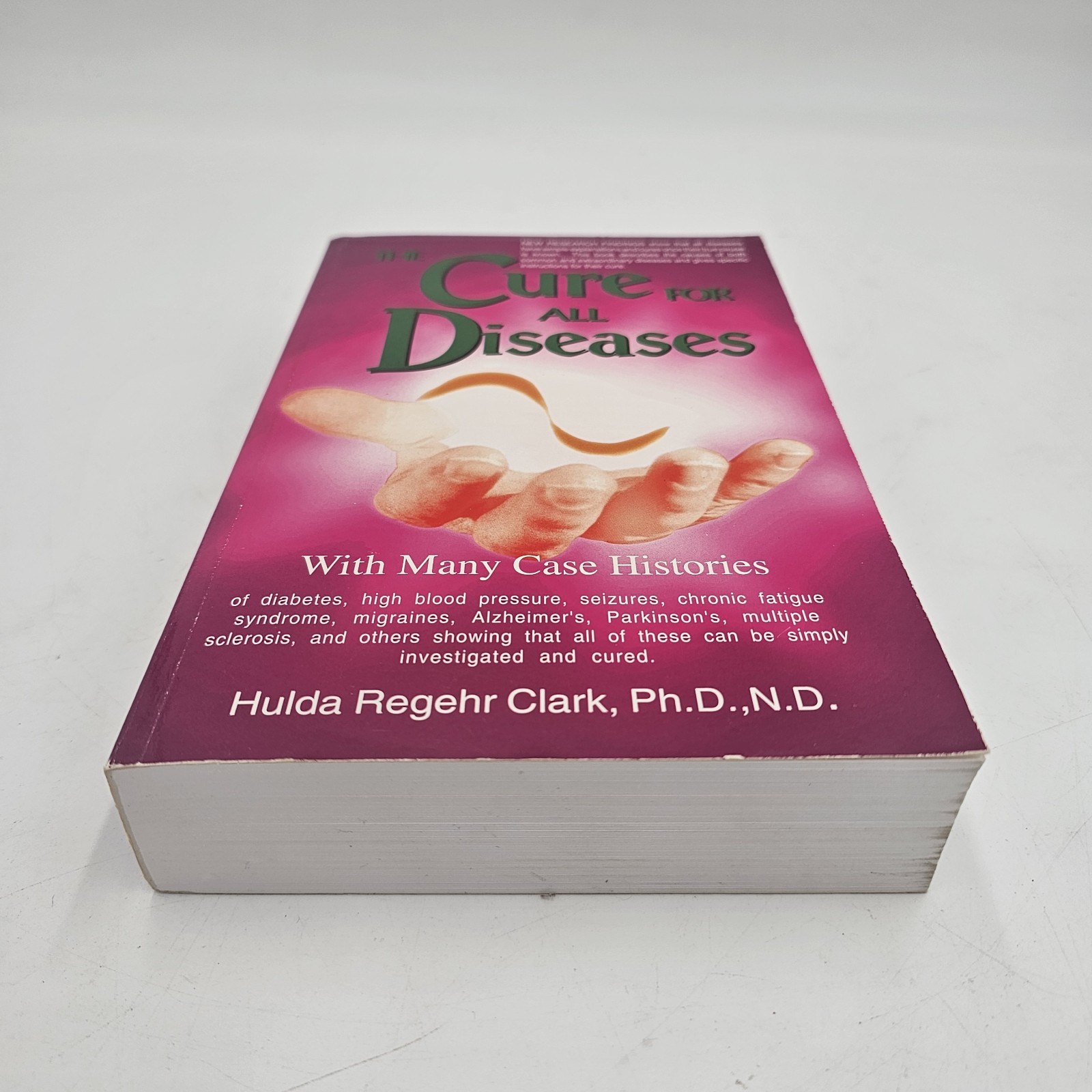 LIKE NEW The Cure for All Diseases by Hulda Regehr Clark | Alternative Medicine