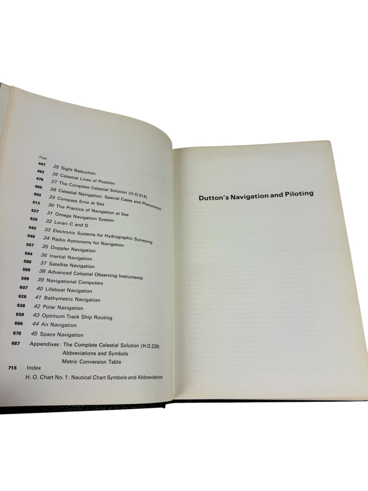 Dutton’s Navigation and Piloting Twelfth Edition 1972 Naval Institute Press