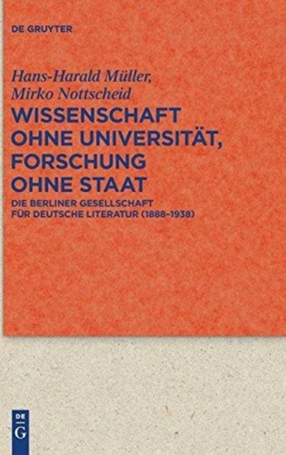 Mller – Wissenschaft ohne Universitt Forschung ohne Staat – New har – X555z