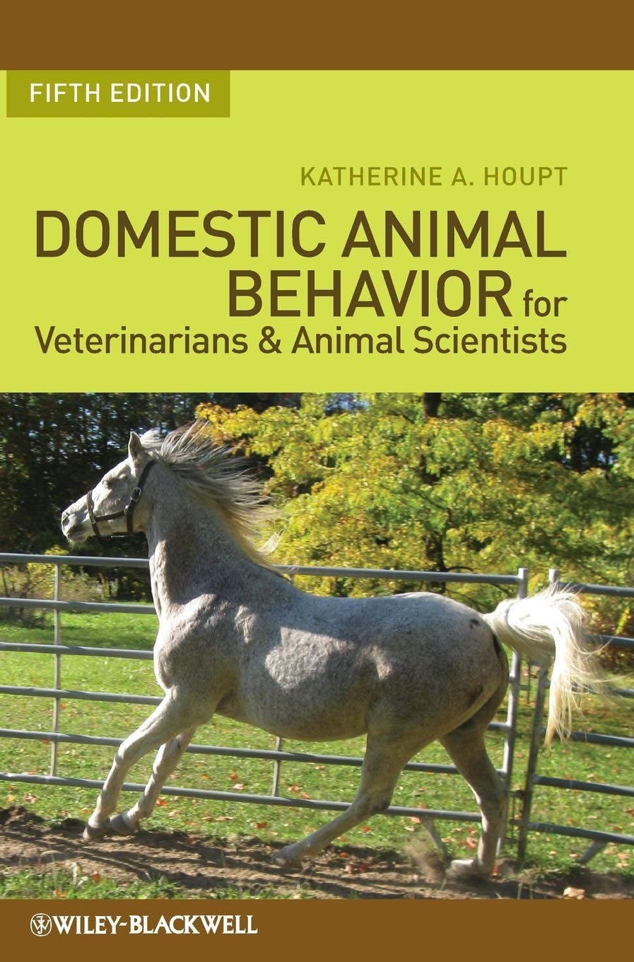 Domestic Animal Behavior for Veterinarians and Animal Scientists – hardcover…