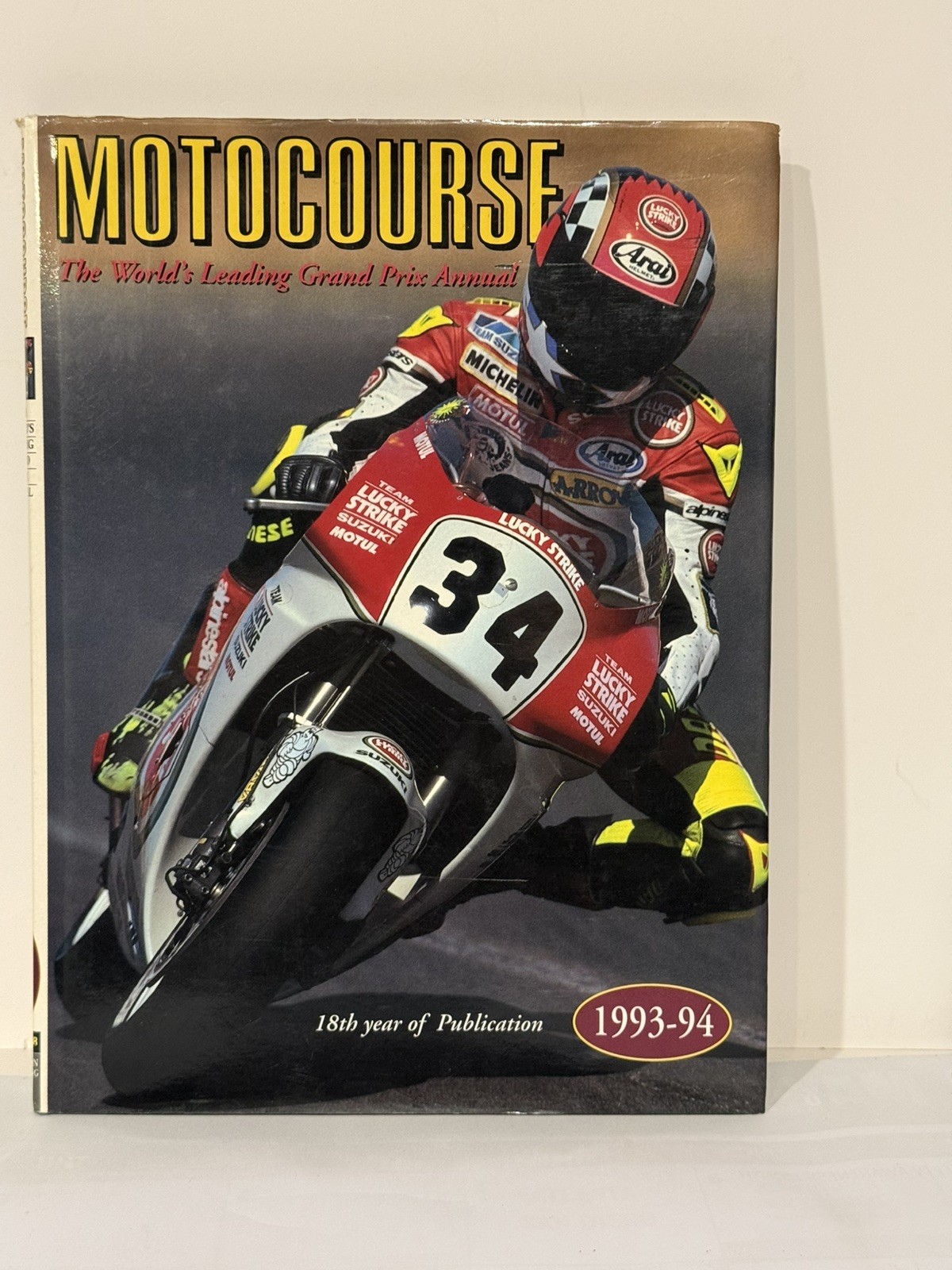 Motocourse. Leading Grand Prix Annual 1993/94 champion Kevin Schwantz