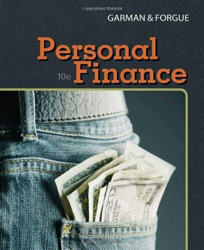 Personal Finance by E Thomas Garman