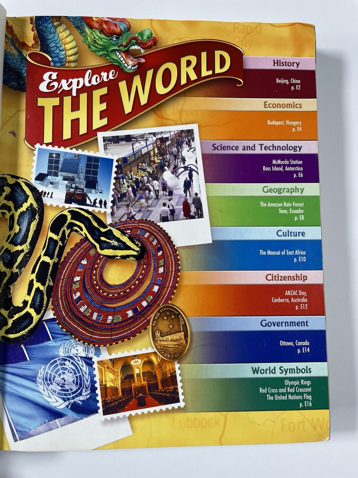 Scott Foresman The World Grade 4-6 Social Studies History 2005 Pearson School HC