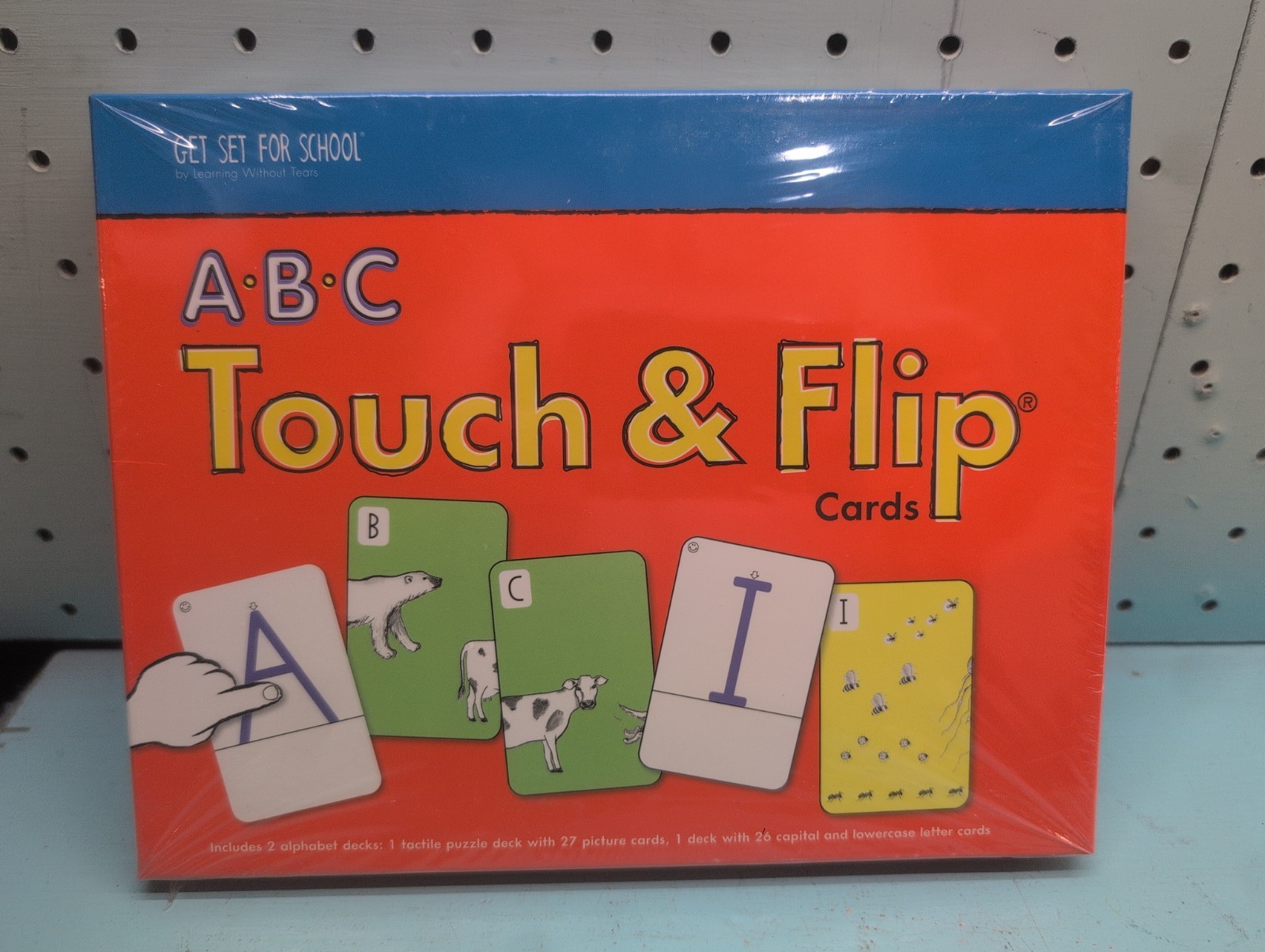 A-B-C Touch & Flip Cards by Get Set For School (2011, Cards,Flash Cards) – NEW