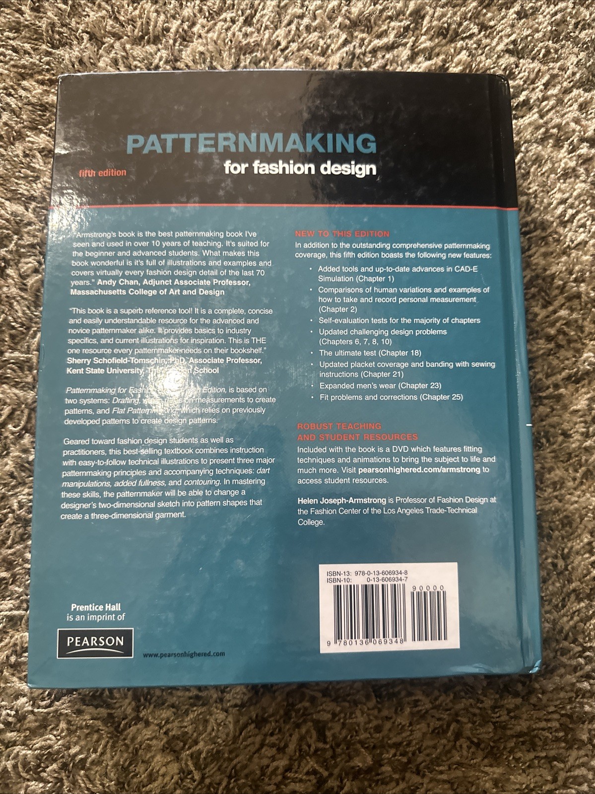 Patternmaking for Fashion Design (5th Edition) – Hardcover – New