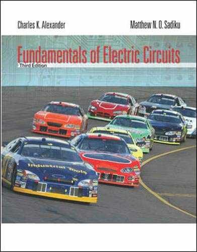 Fundamentals of Electric – Hardcover, by Alexander Charles K.; – Acceptable