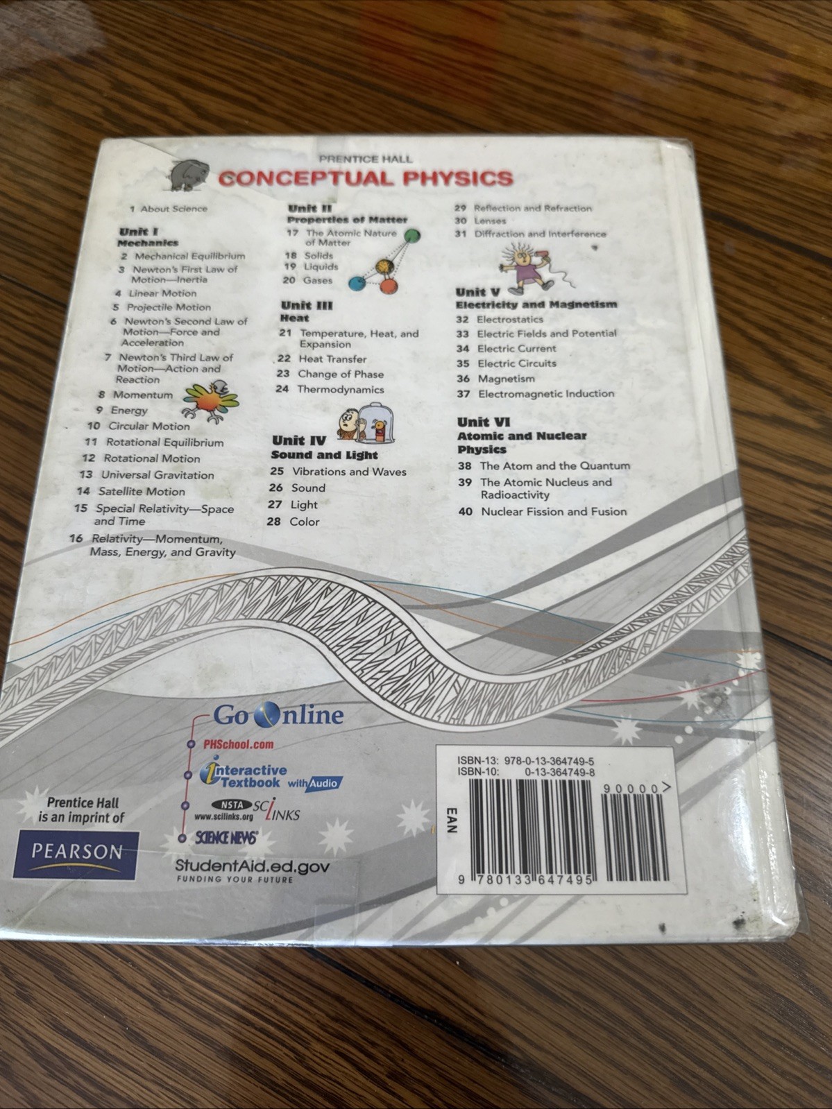 * Conceptual Physics: The High School – Hardcover, by Paul G. Hewitt