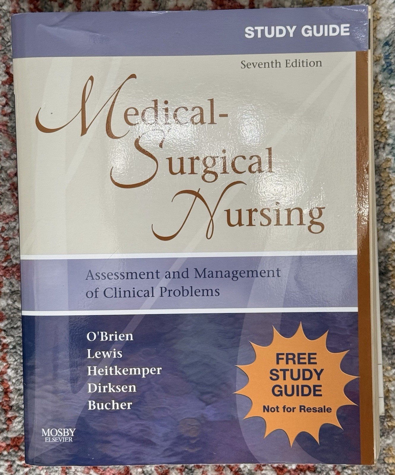 Med Surg Nursing Bundle Lewis 12th & 7th Ed + Study Guide + Q&A Review + Notes