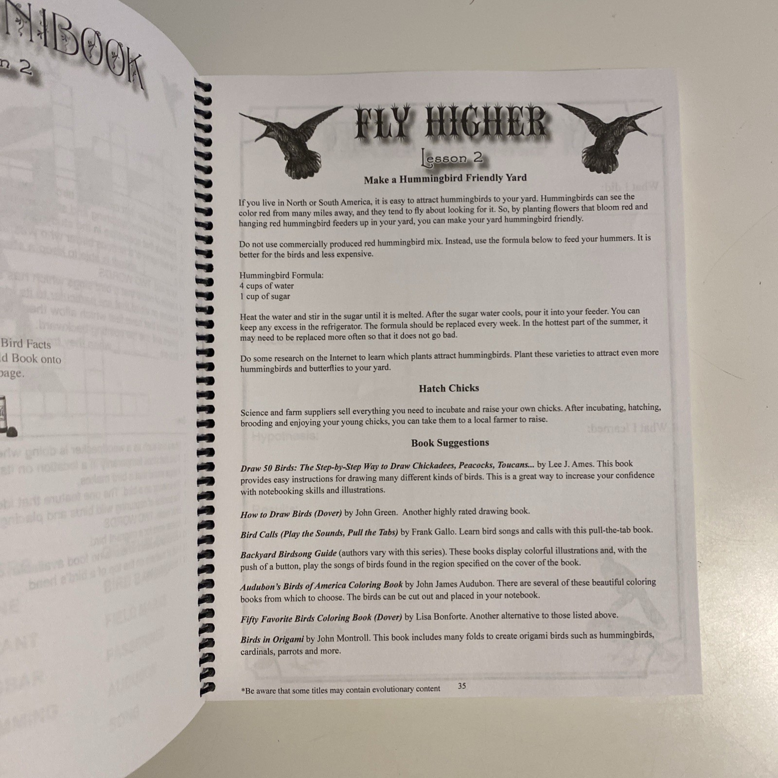 Apologia Zoology 1: Flying Creatures of the Fifth Day Notebooking Journal