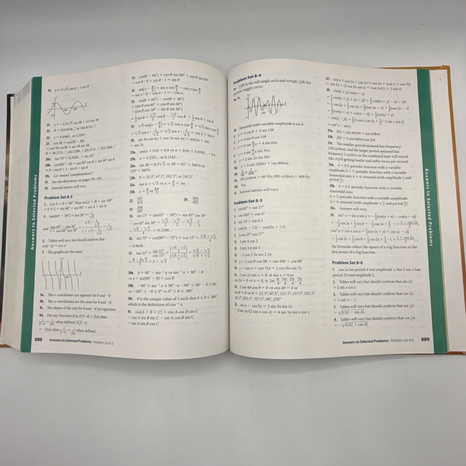 Precalculus with Trigonometry by Paul A Foerster HC 2012 Key Curriculum Press VG